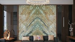 Tranh đá Onyx  Amani Gold